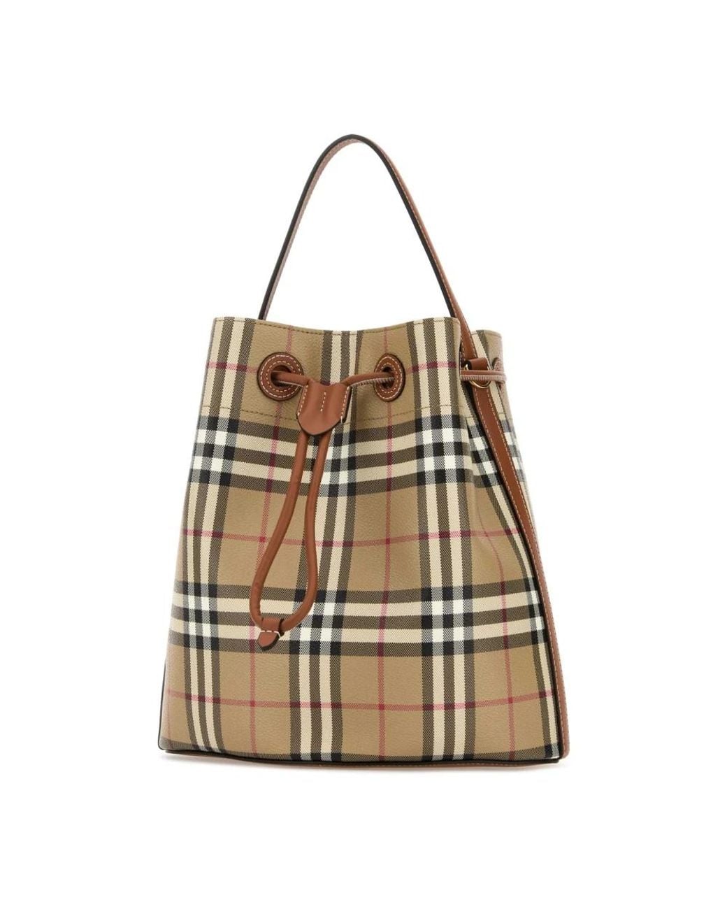 Burberry Natural Bucket Bags