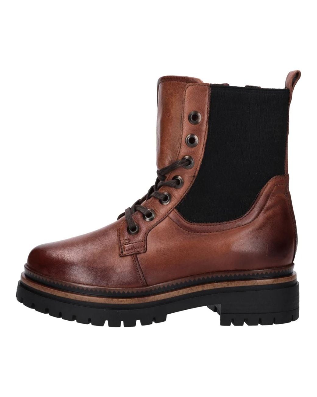Mjus Brown Lace-Up Boots