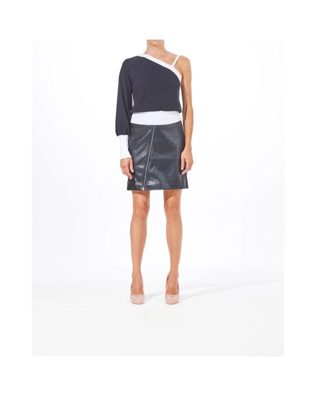 Karl Lagerfeld Blue Long Sleeve Tops