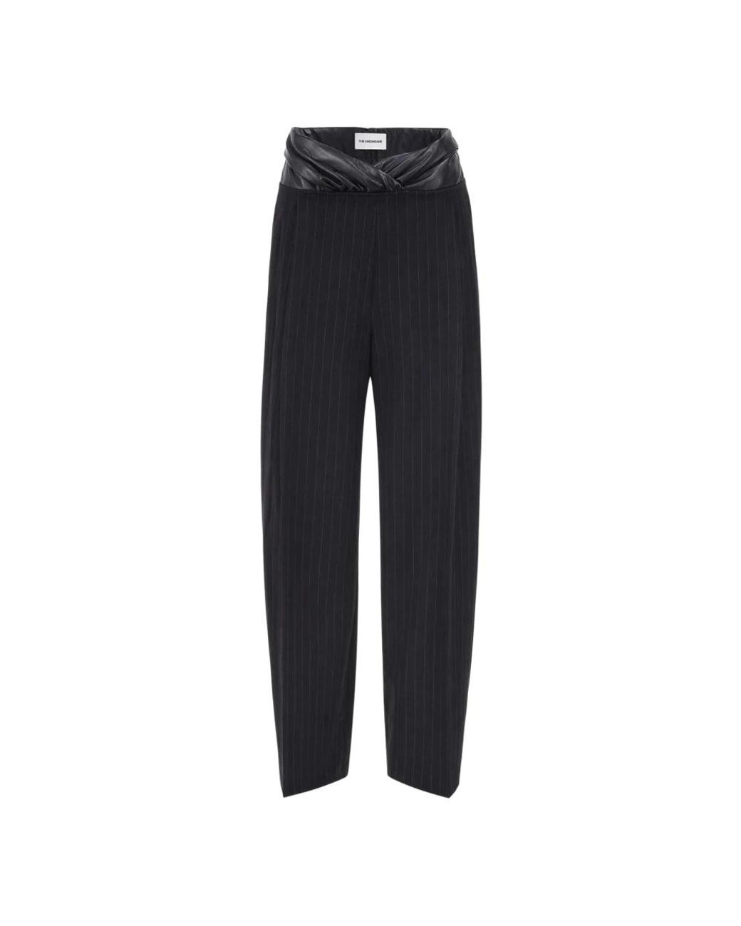 ANDAMANE Blue Tapered Trousers