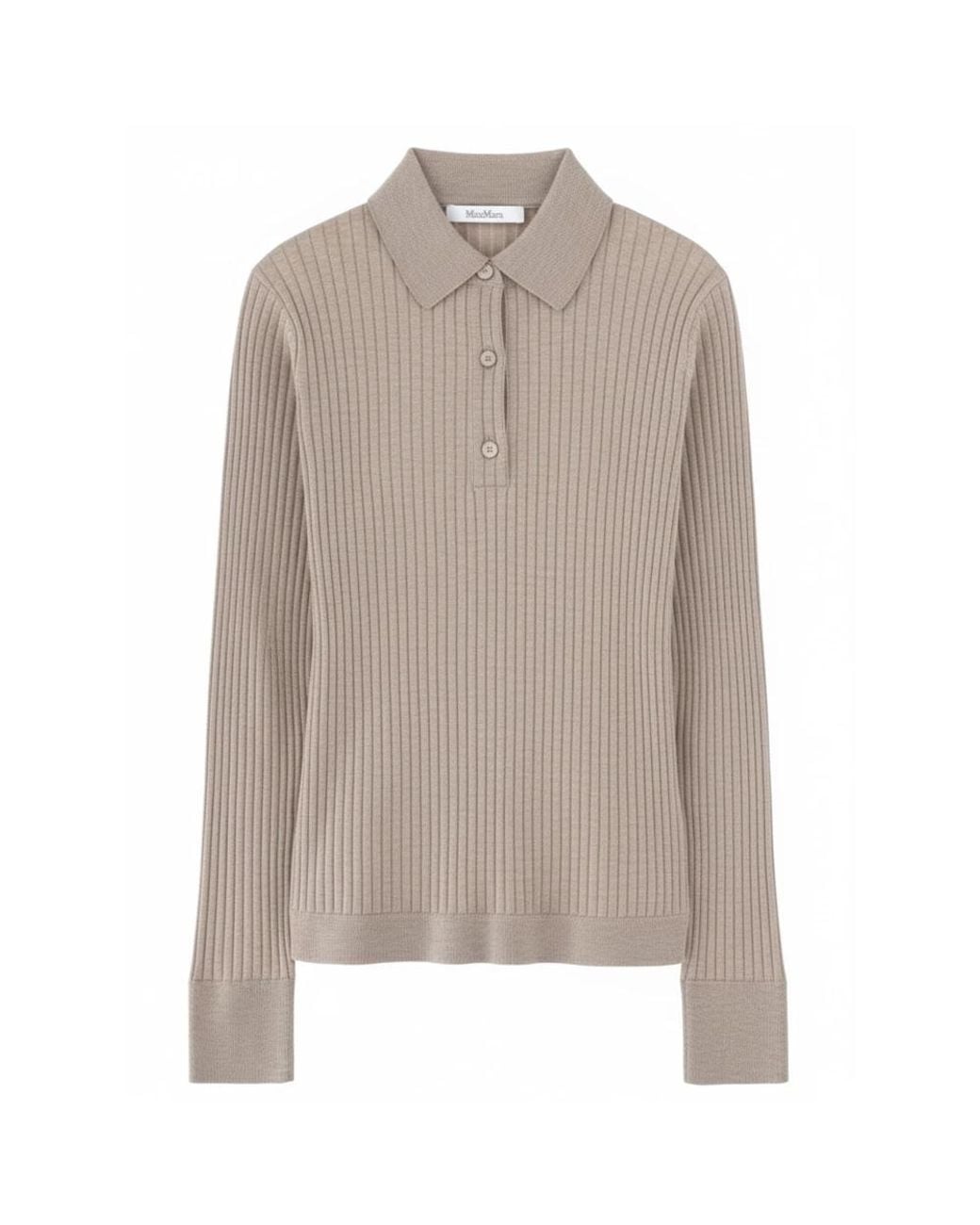 Max Mara Gray Cashmere Knitwear