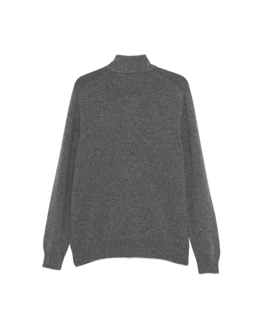 Gran Sasso Gray Cardigans for men
