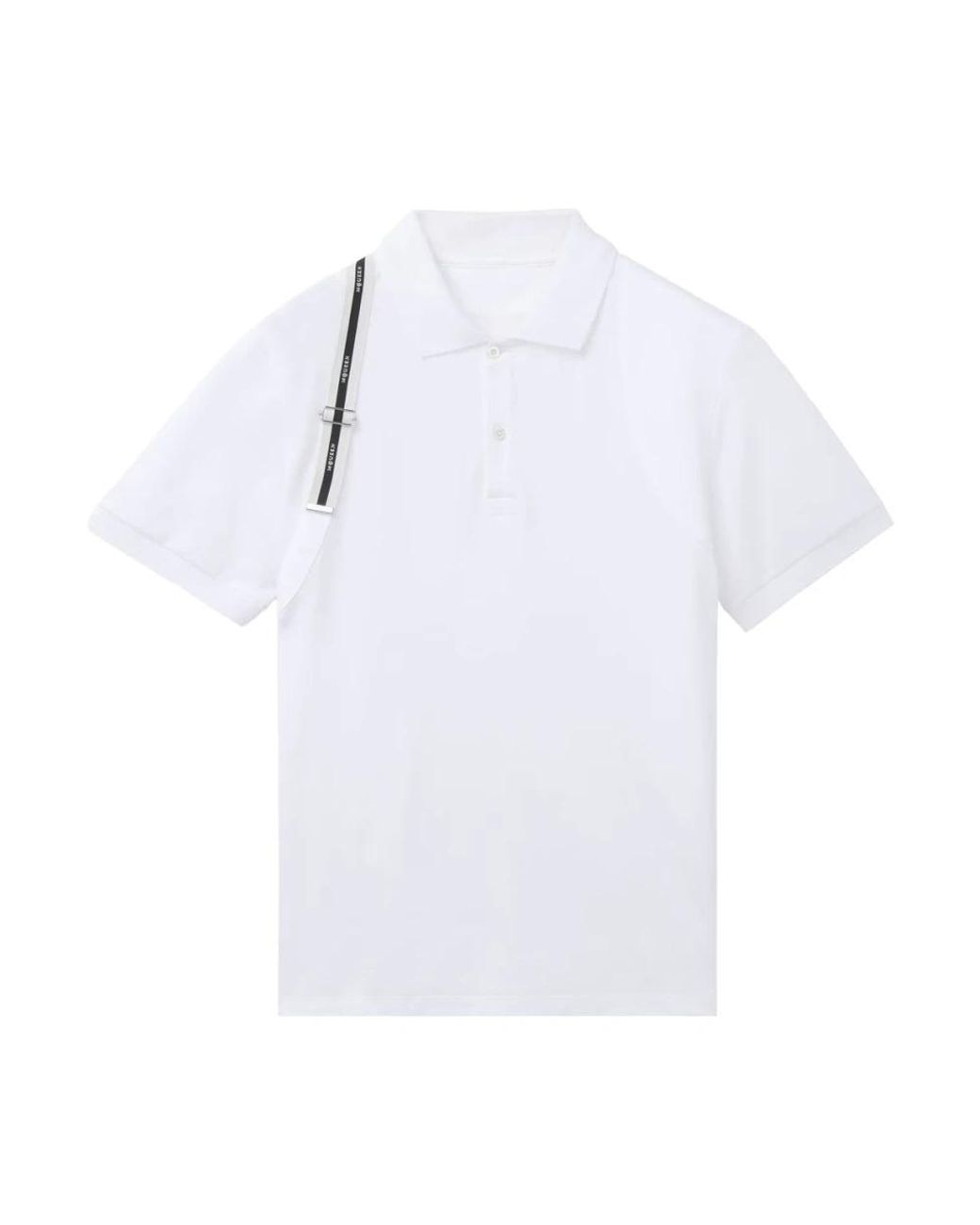 McQueen White Polo Shirts for men
