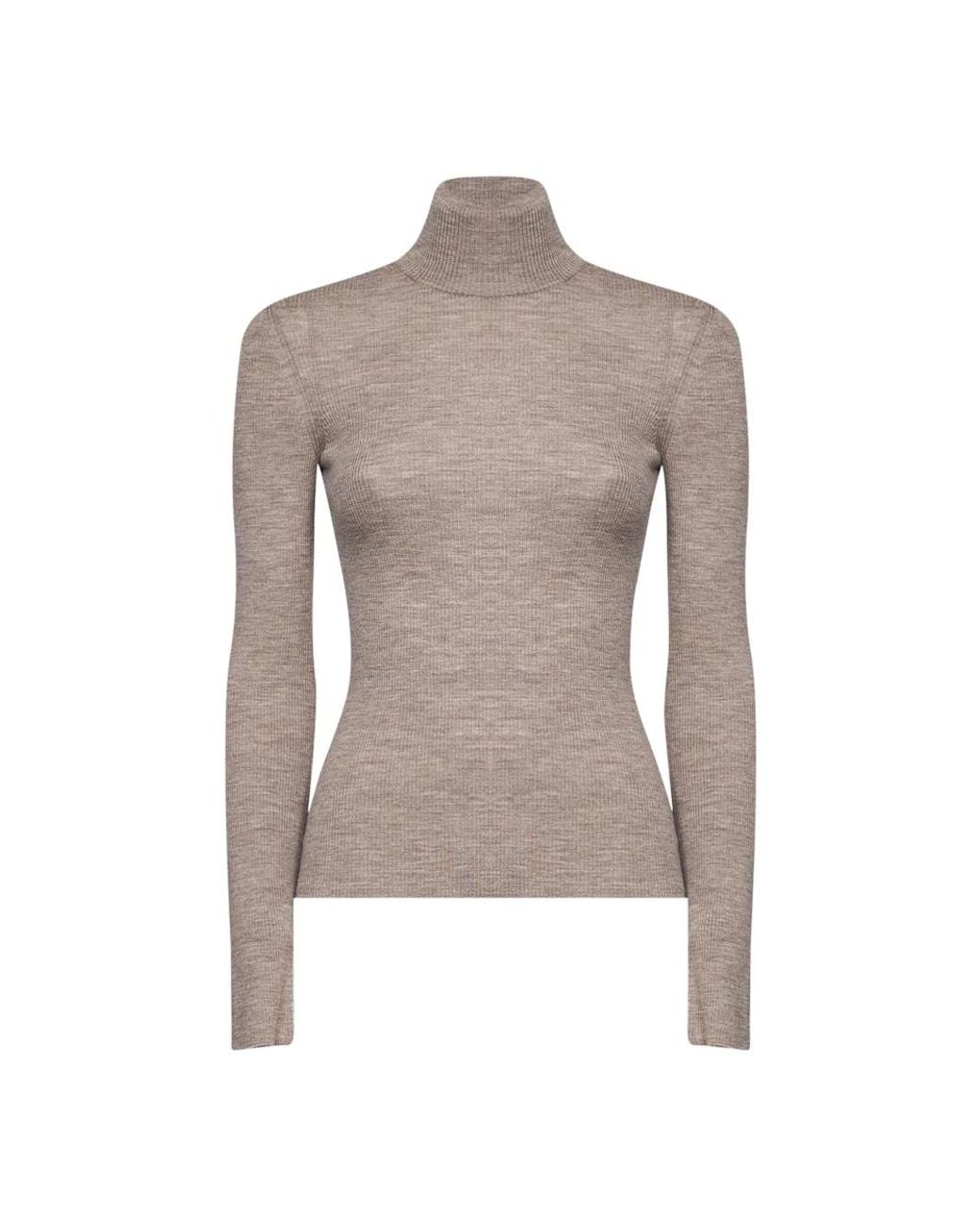 Max Mara Cavallo Turtleneck in het Gray
