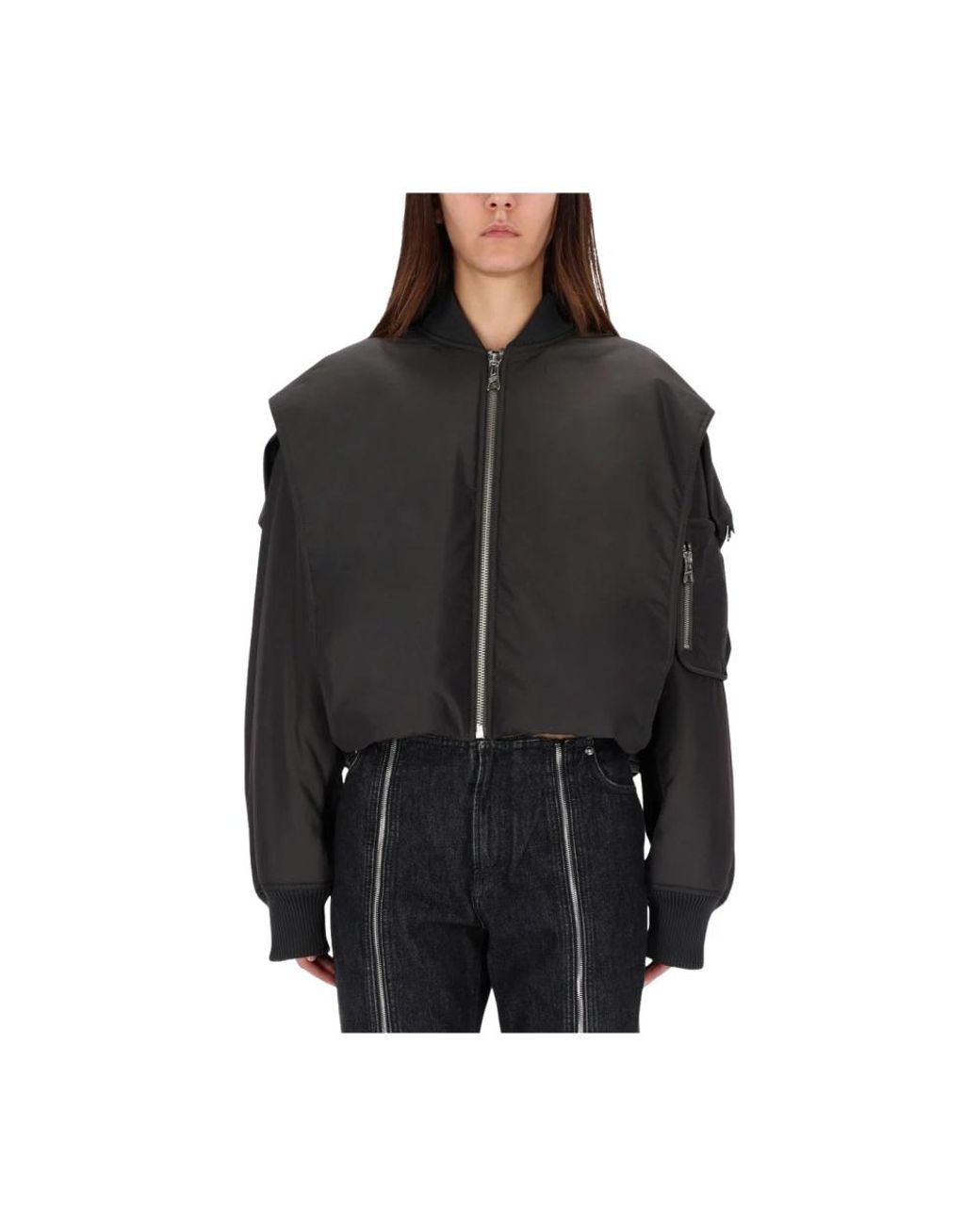 Jean Paul Gaultier Black Bomber Jackets