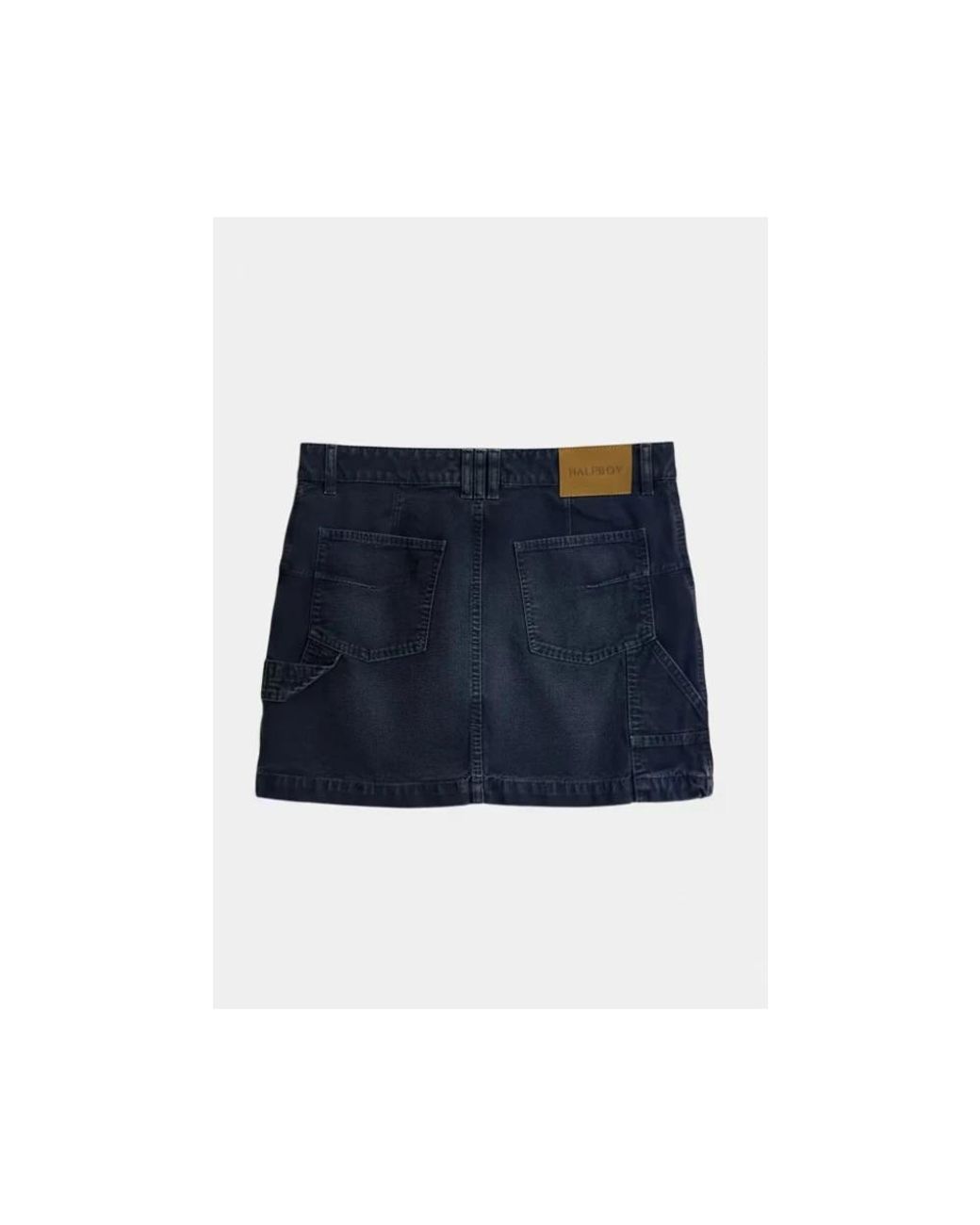 Denim Skirts Halfboy en coloris Blue