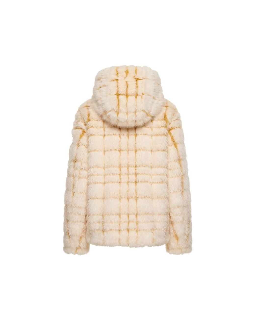 Moncler Natural Faux Fur & Shearling Jackets