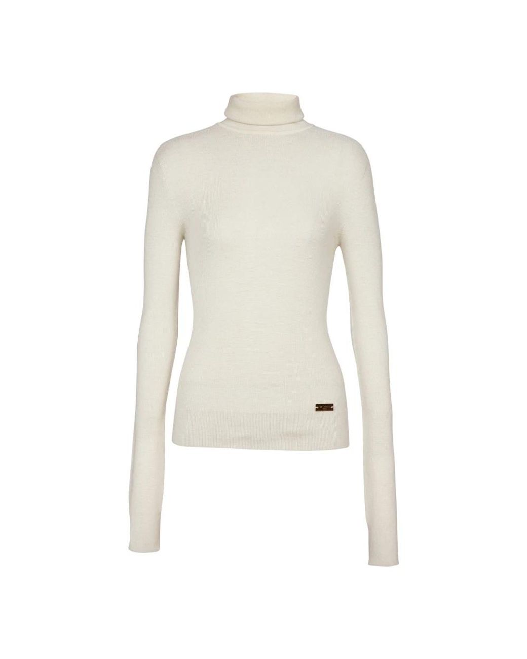 Balmain Turtlenecks in het White
