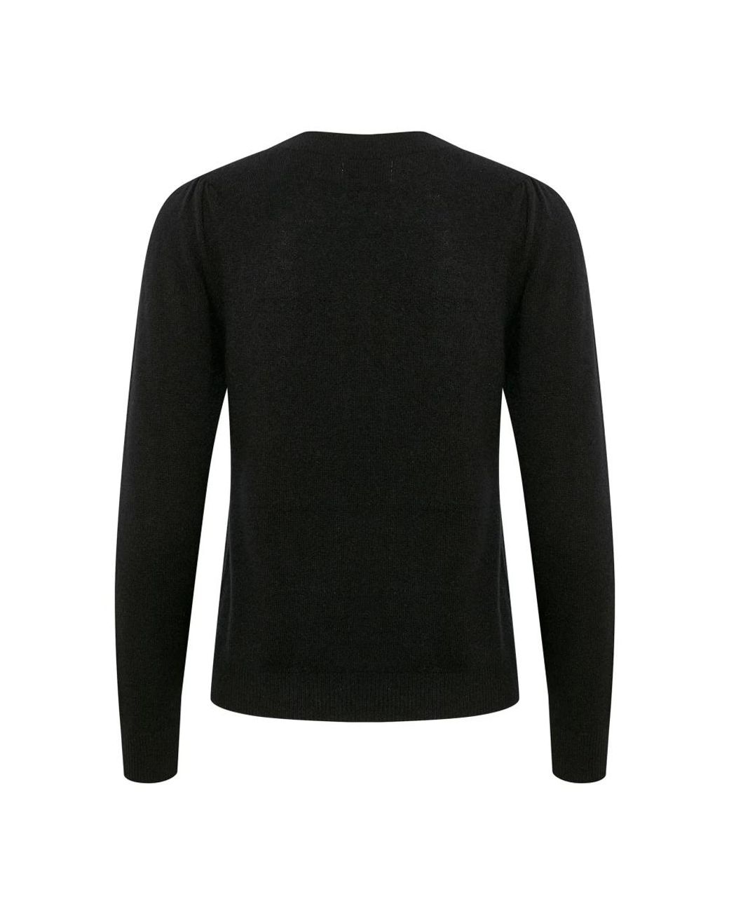 Part Two Black Kaschmir Schwarzer Strickpullover