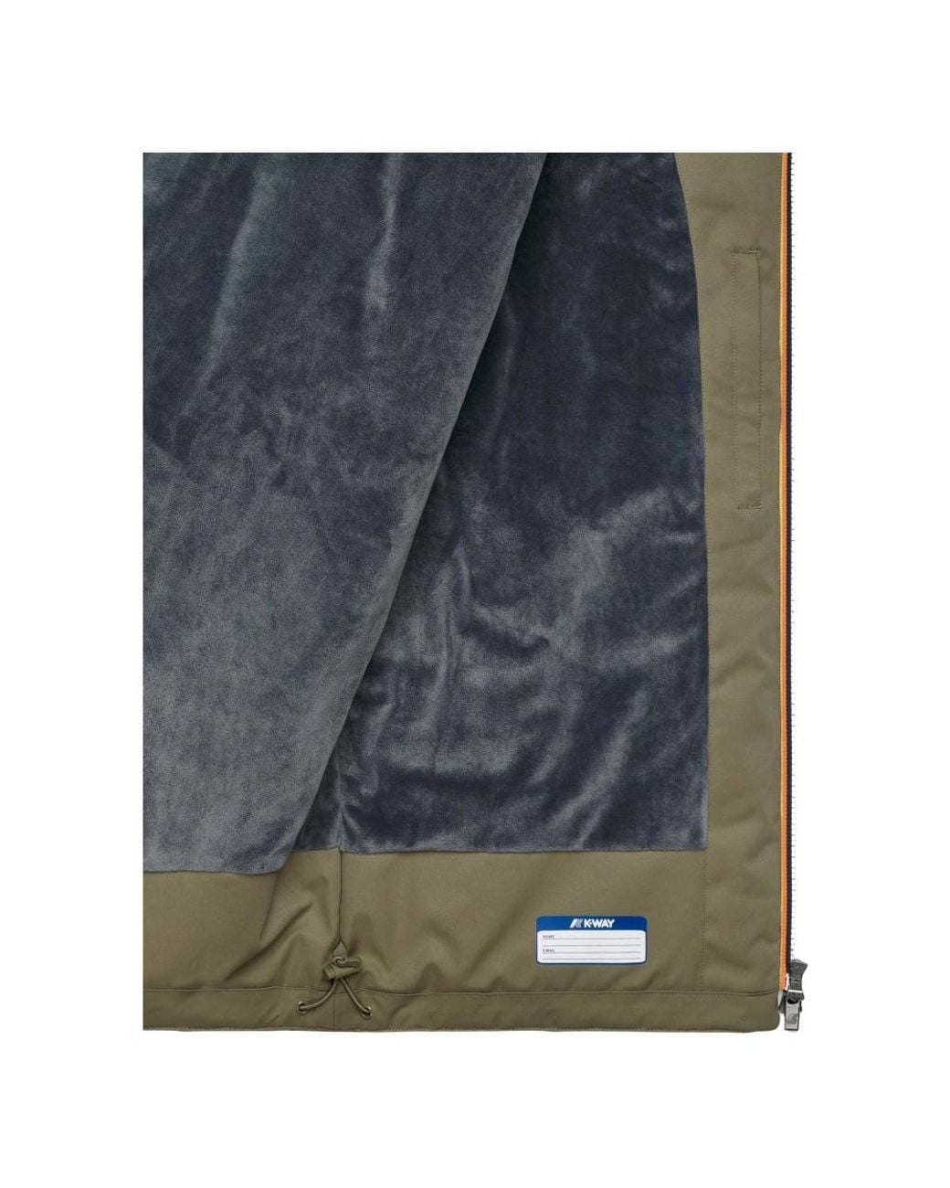 Light Jackets K-Way de hombre de color Green