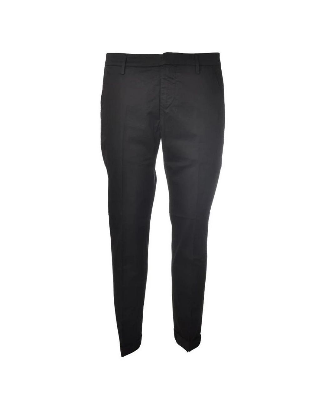 Dondup Black Slim-Fit Trousers for men