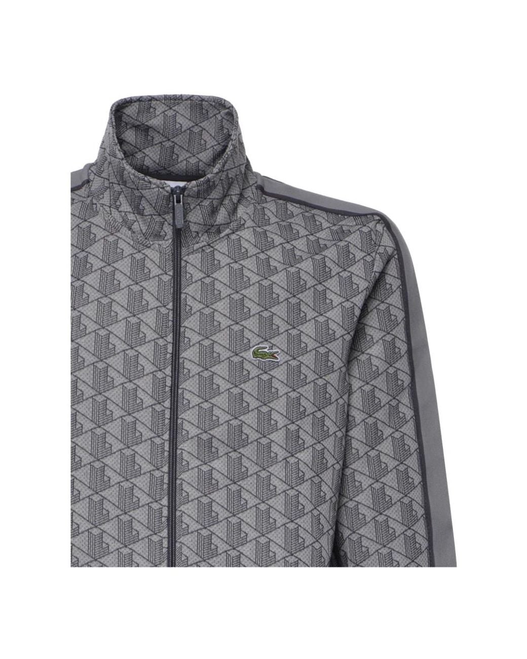 Zip-Throughs Lacoste de hombre de color Gray