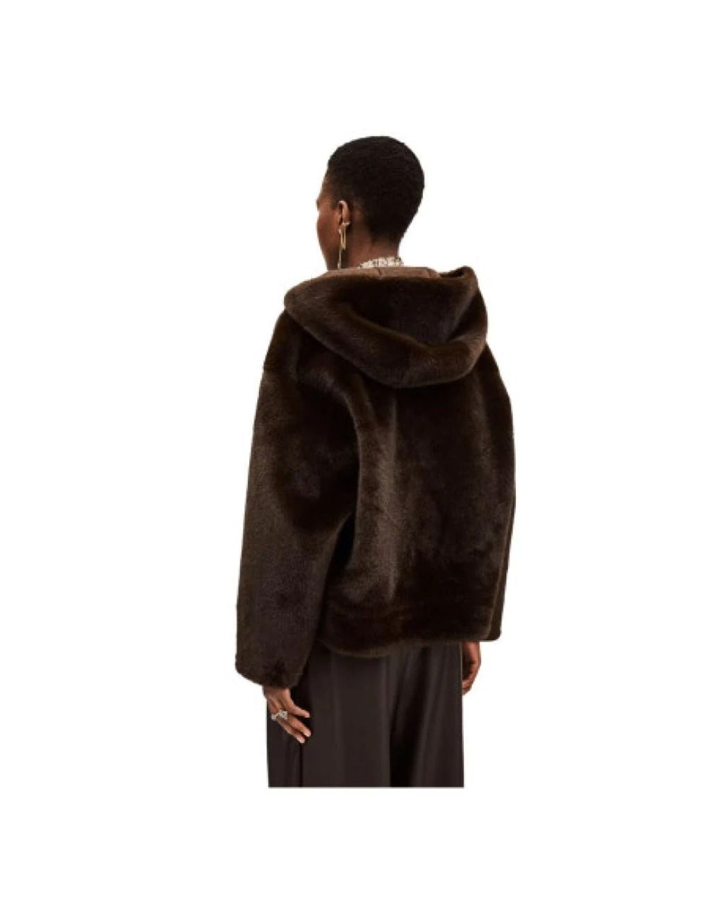 Faux Fur & Shearling Jackets Ba&sh de color Black