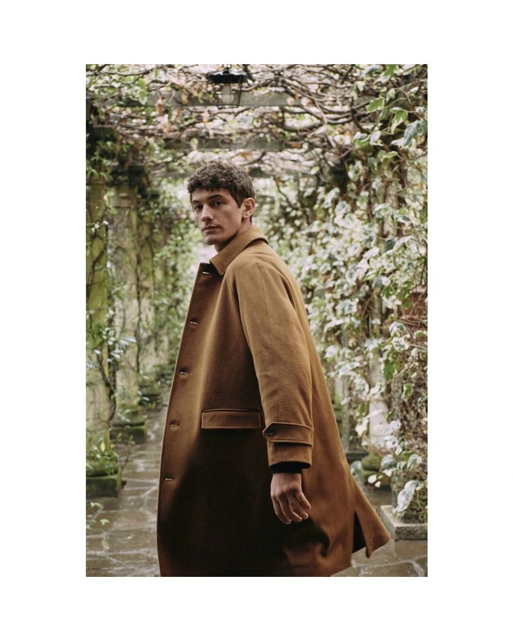 AUTORE Brown Single-Breasted Coats for men