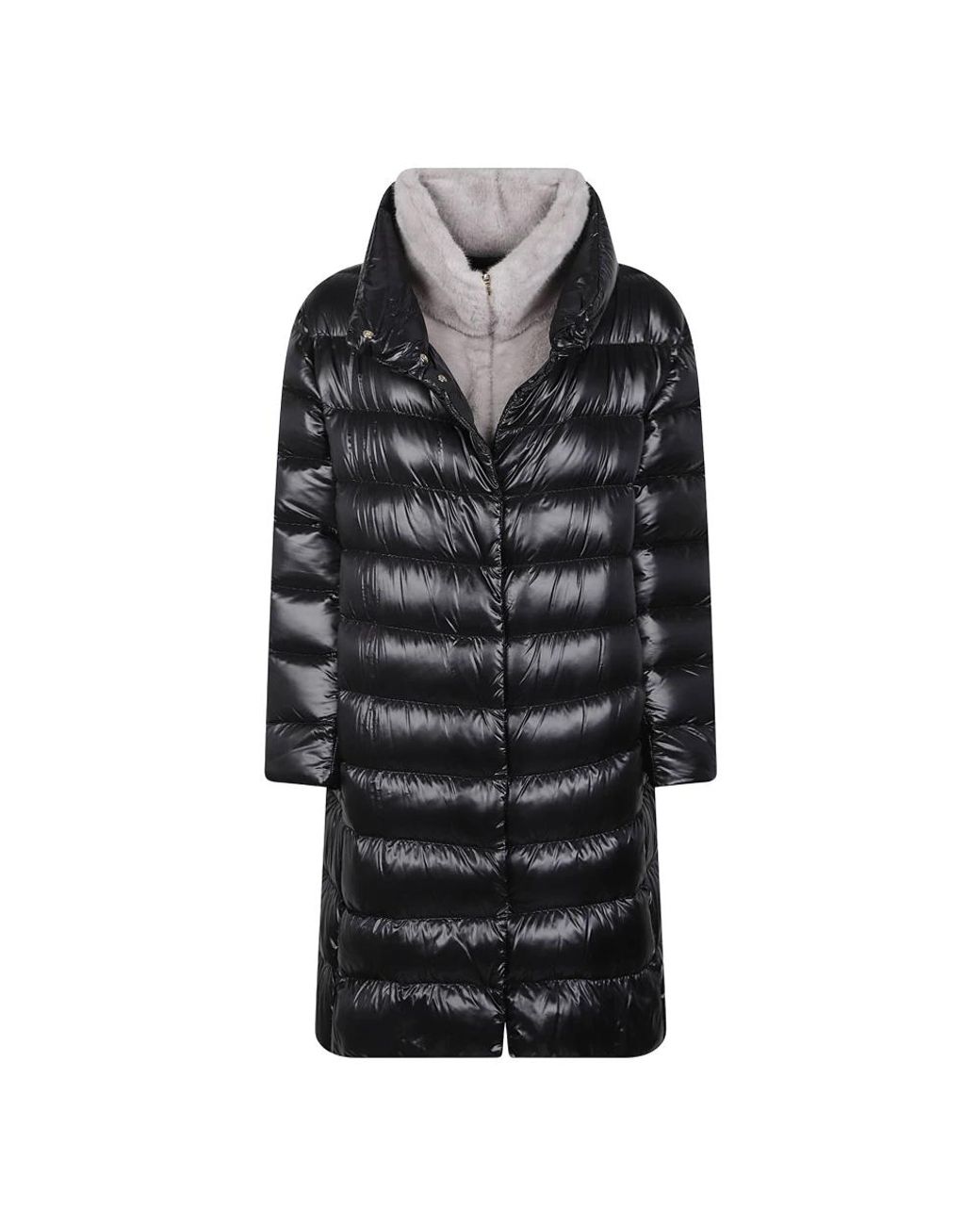 Down Coats Herno en coloris Black