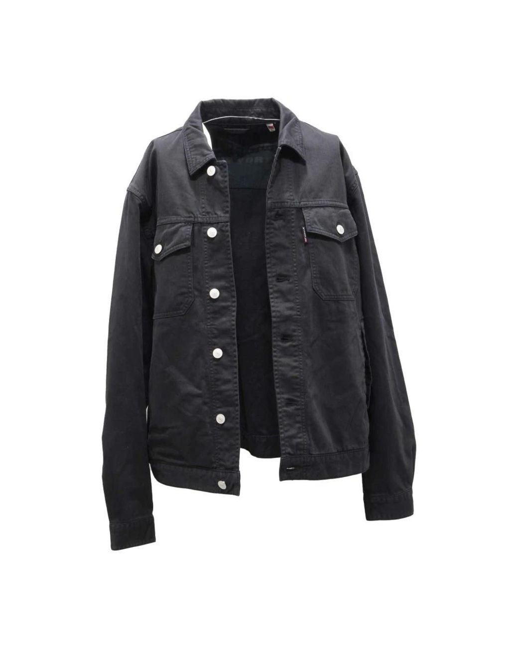 Schott Nyc Black Denim Jackets for men