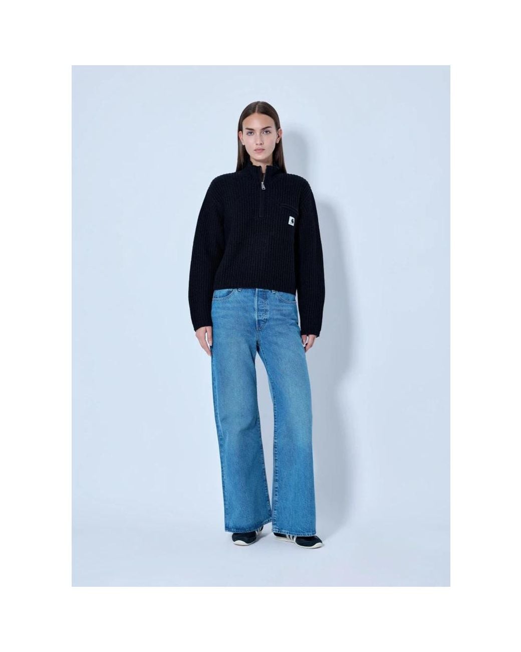 Carhartt Blue Turtlenecks