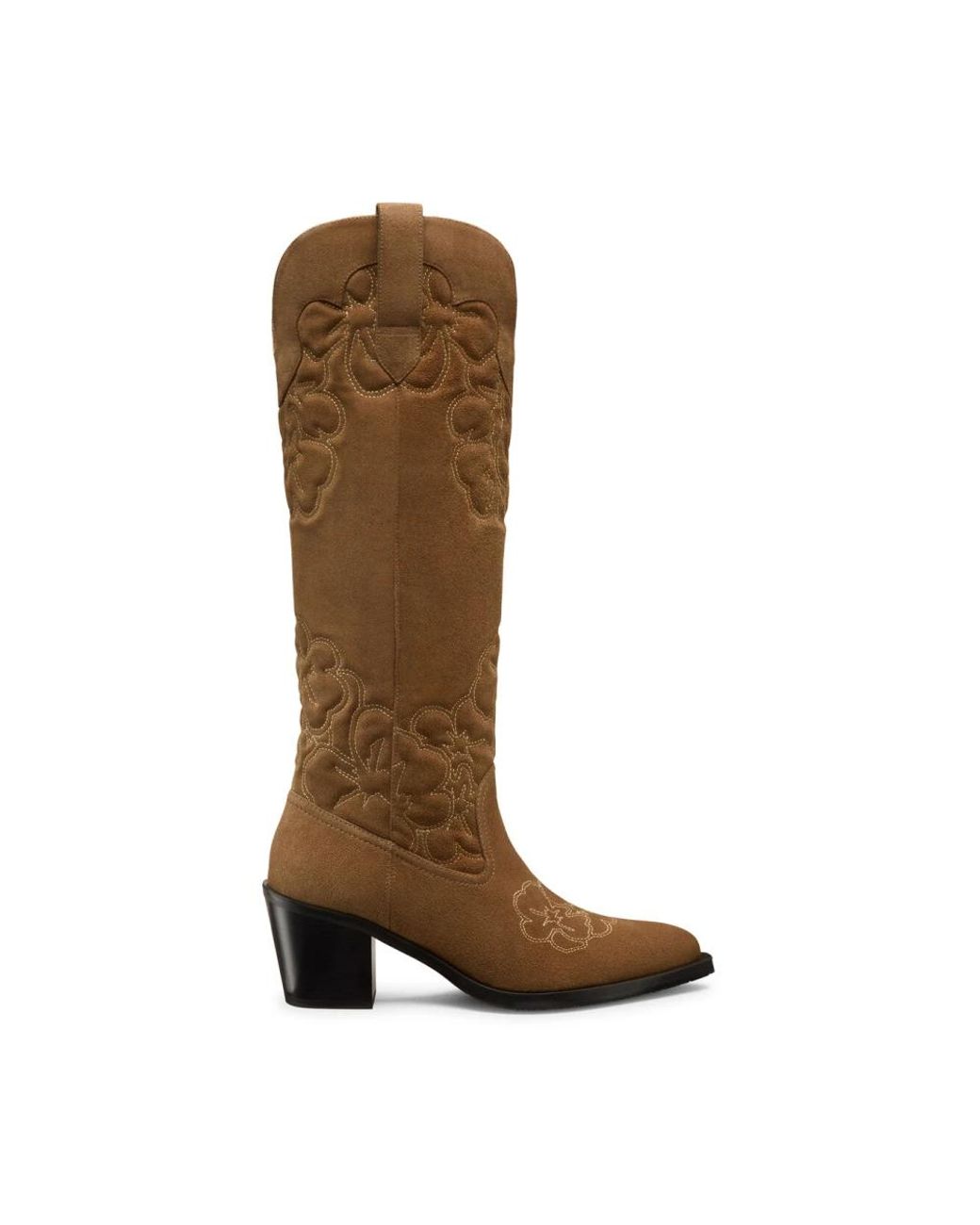 Stuart Weitzman Brown Cowboy Boots