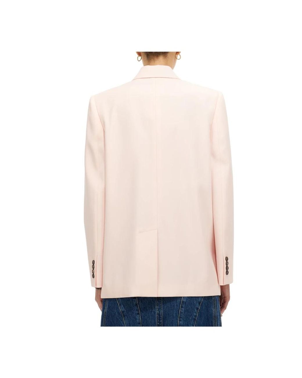 McQueen Pink Db Boxy Jacket