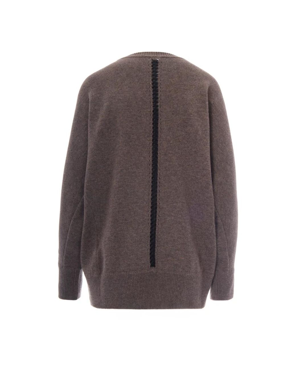 P.A.R.O.S.H. Brown Round-Neck Knitwear