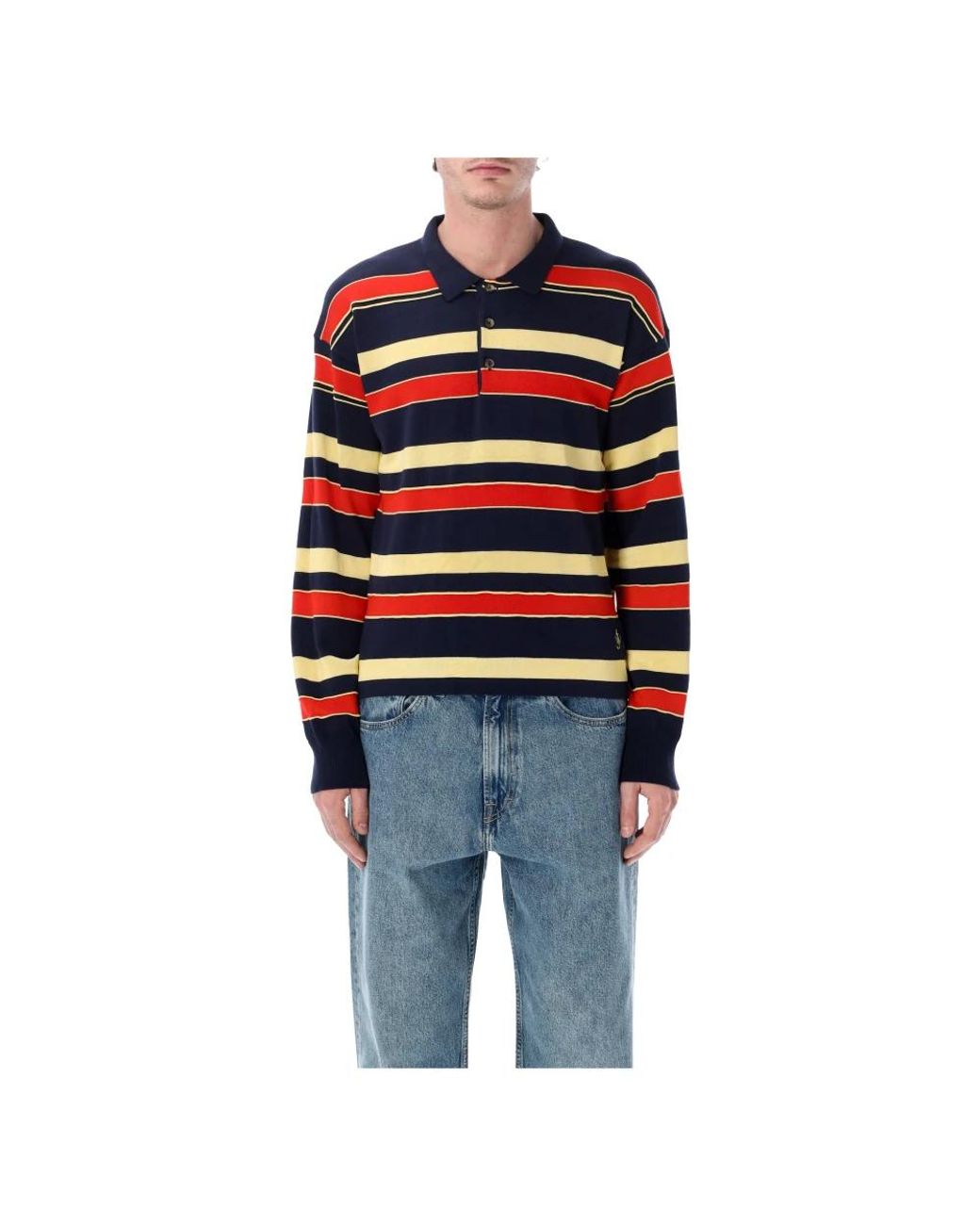 J.W. Anderson Blue Round-Neck Knitwear for men