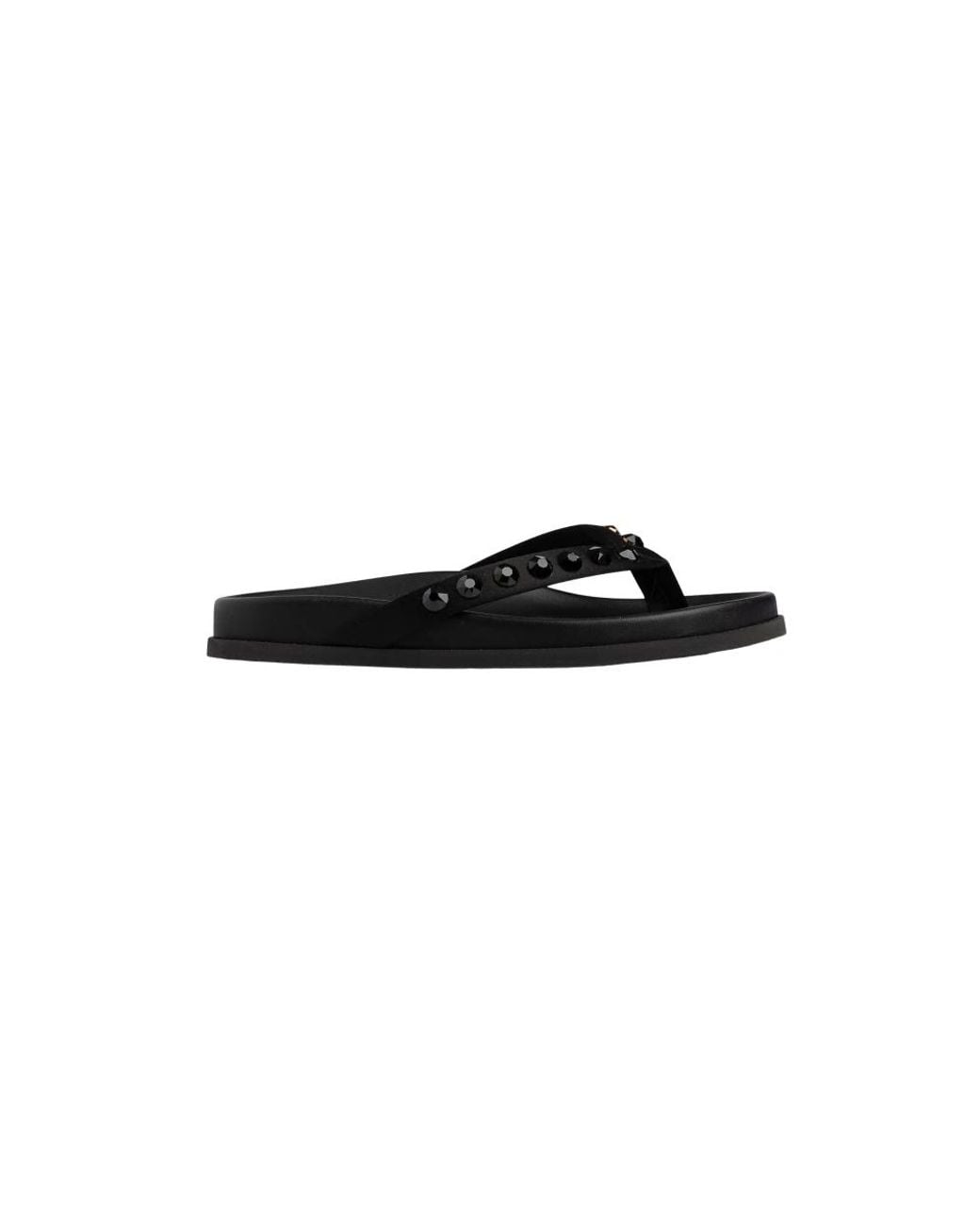 Pedro Garcia Black Flip Flops
