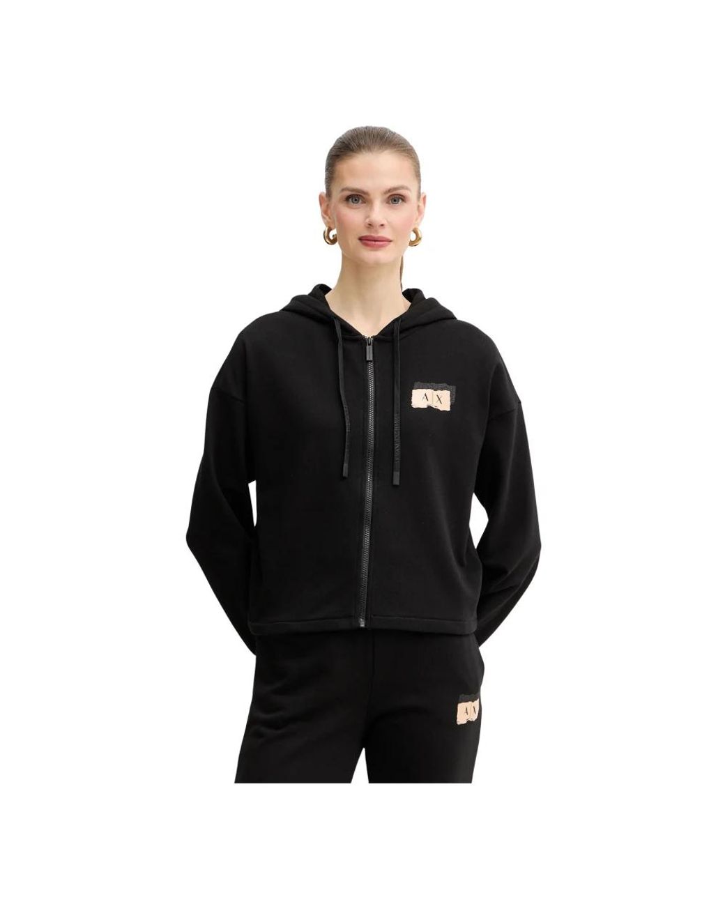 Zip-Throughs di ARMANI EXCHANGE in Black