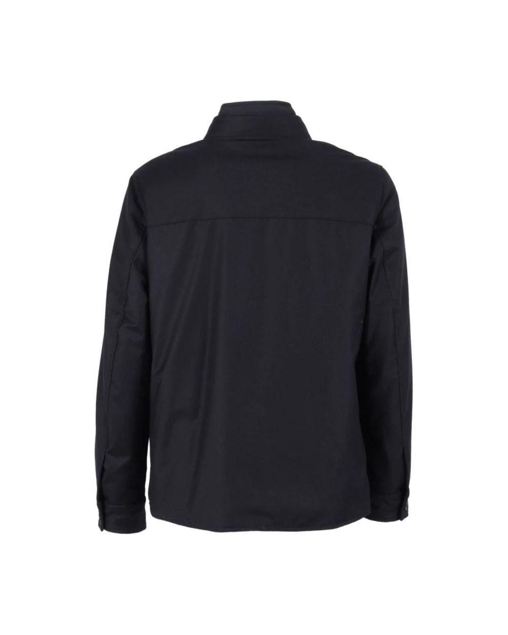 Light Jackets di Moorer in Blue da Uomo