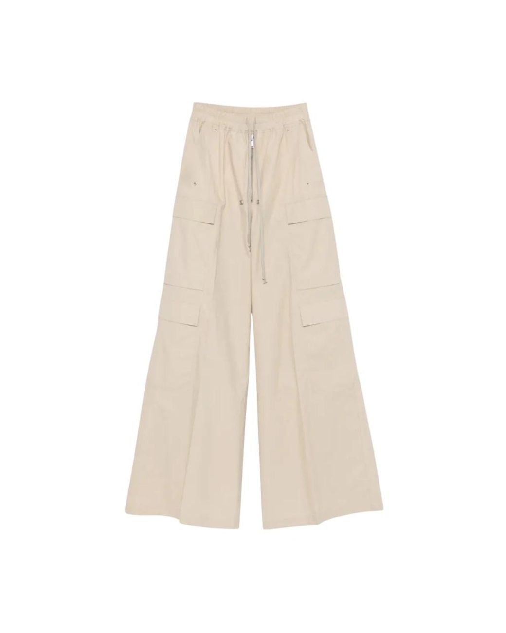 Rick Owens Natural Wide Trousers