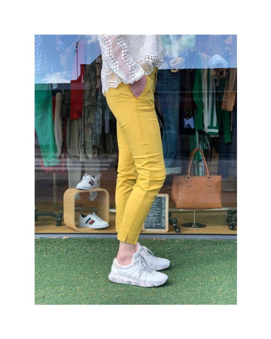 Chinos Mason's de color Yellow