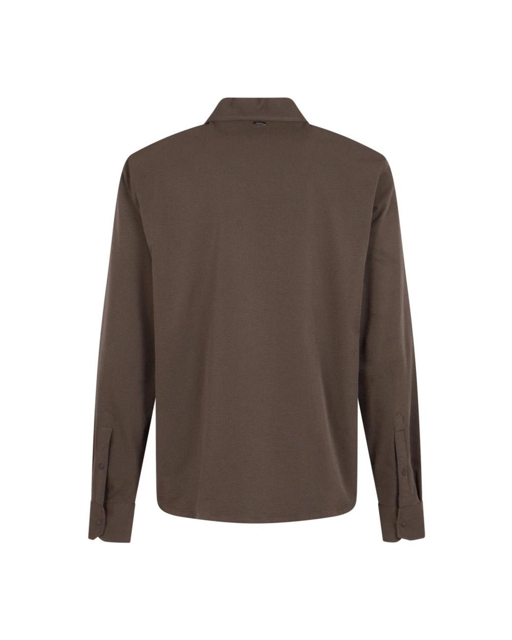 Herno Brown Casual Shirts for men