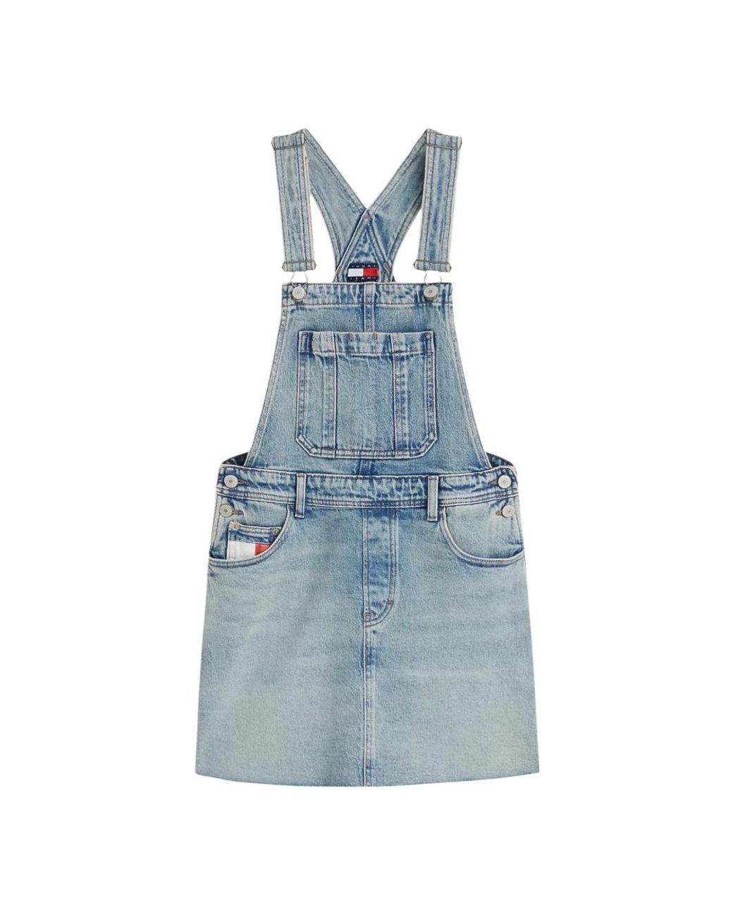 Short Dresses Tommy Hilfiger en coloris Blue