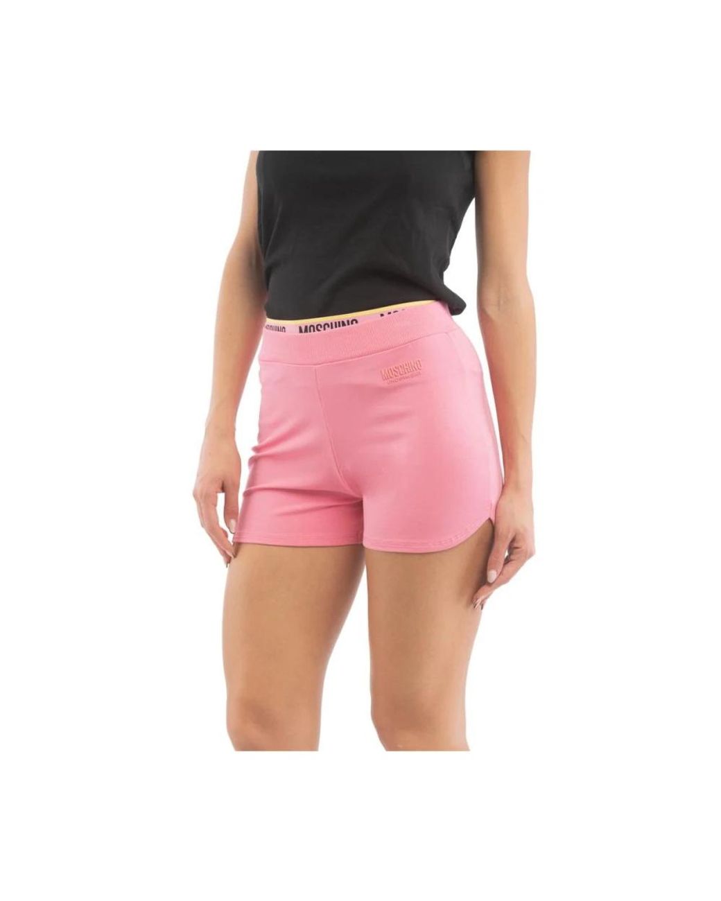 Moschino Pink Short Shorts