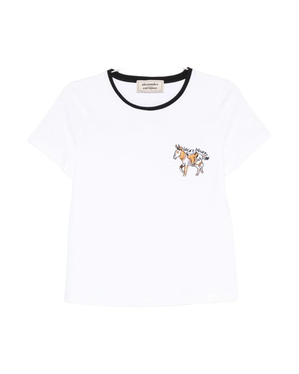 ALESSANDRO ENRIQUEZ White T-Shirts