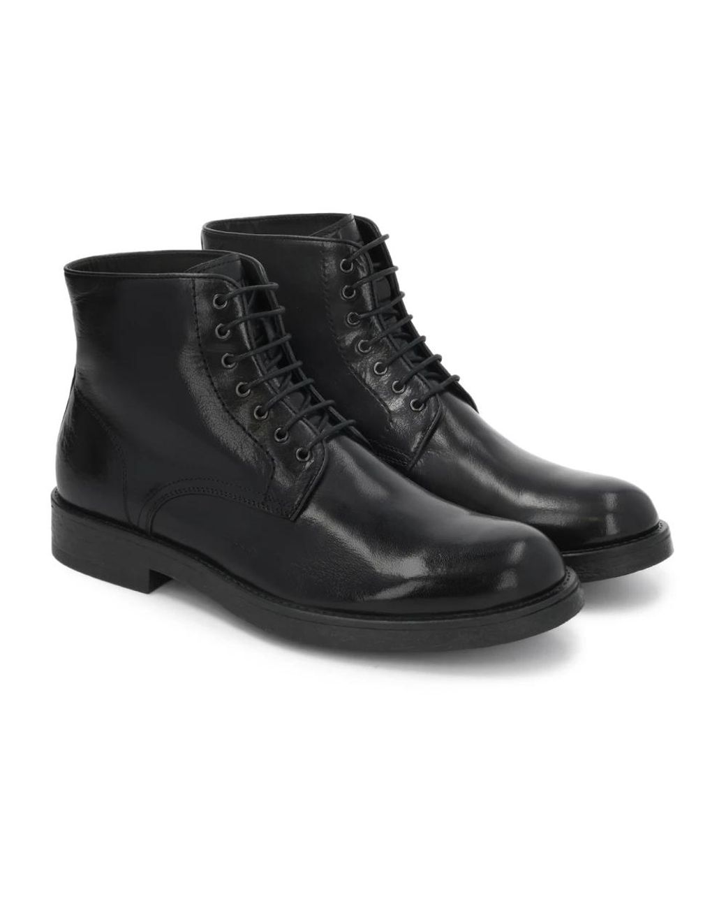 Kazar Flache Stiefeletten in Black für Herren