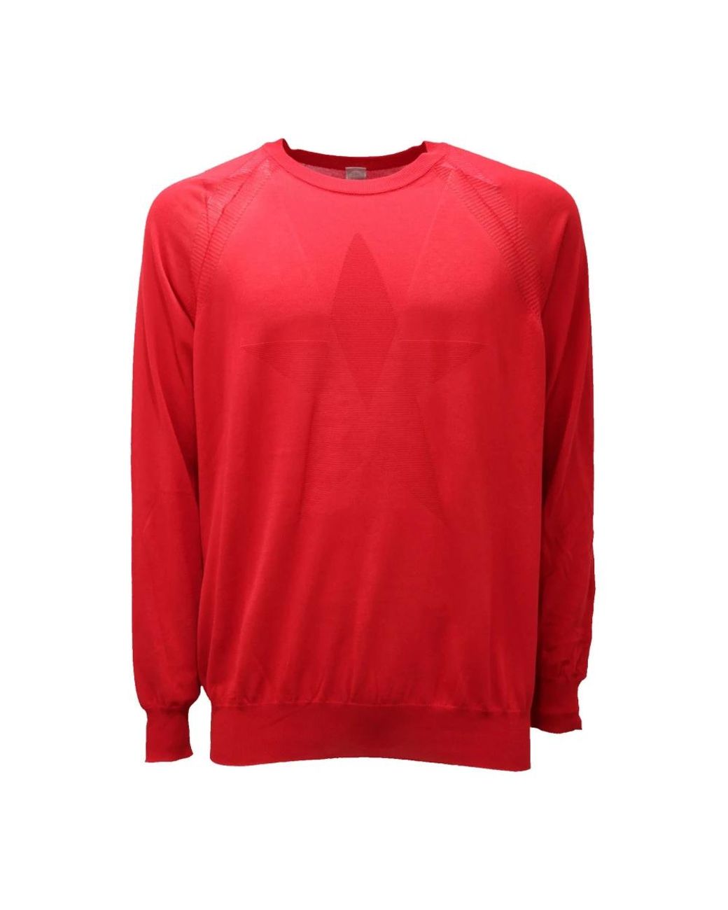 Eleventy Rundhals-Strickware in Red für Herren