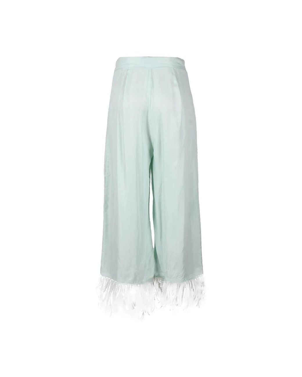 WEILI ZHENG Blue Wide Trousers