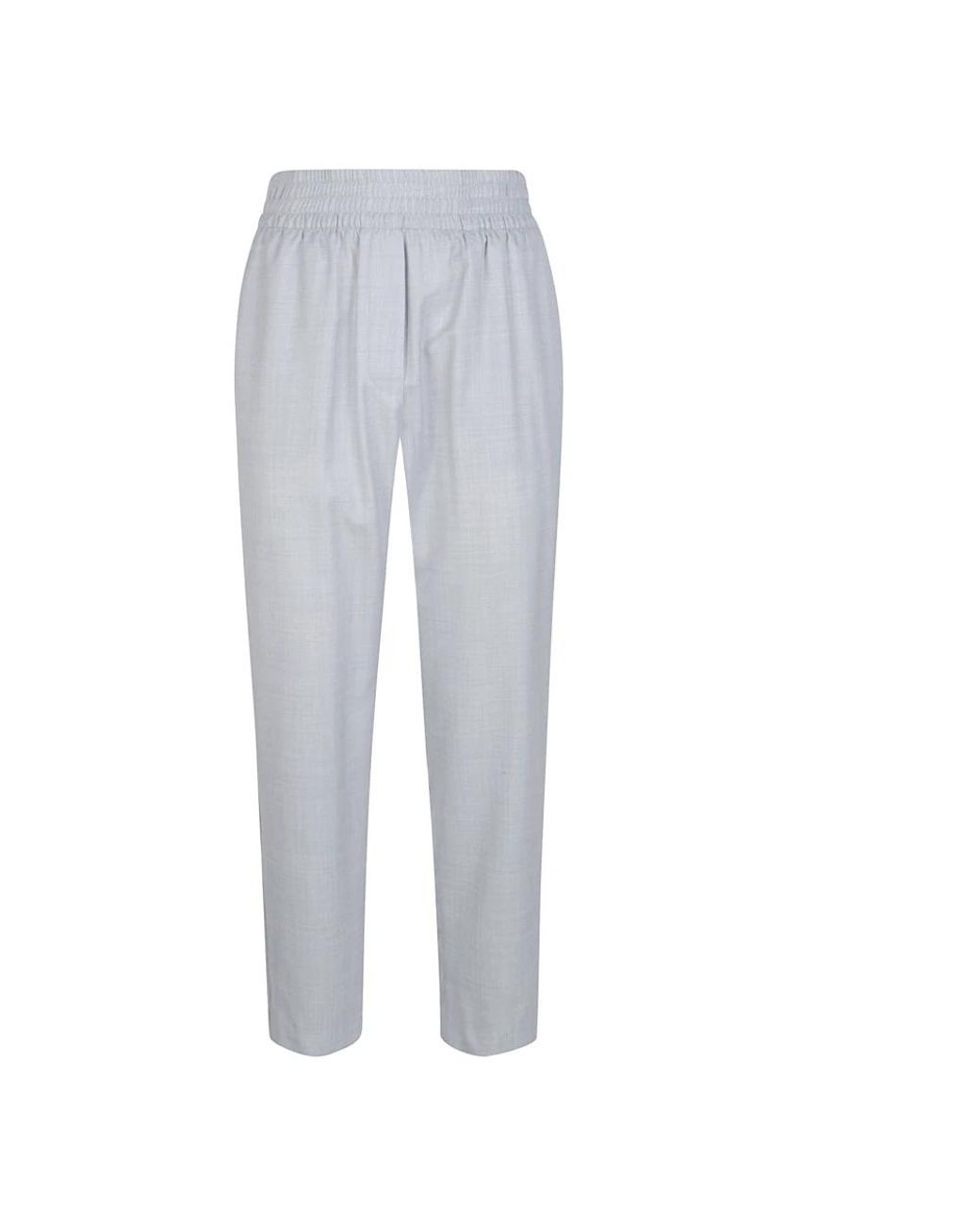 Eleventy Gray Tapered Trousers