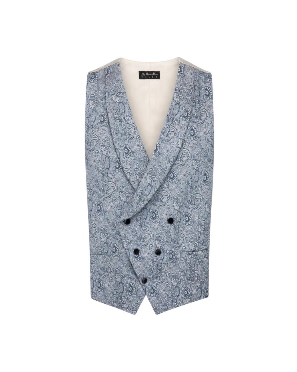 Luigi Bianchi Blue Waistcoats for men
