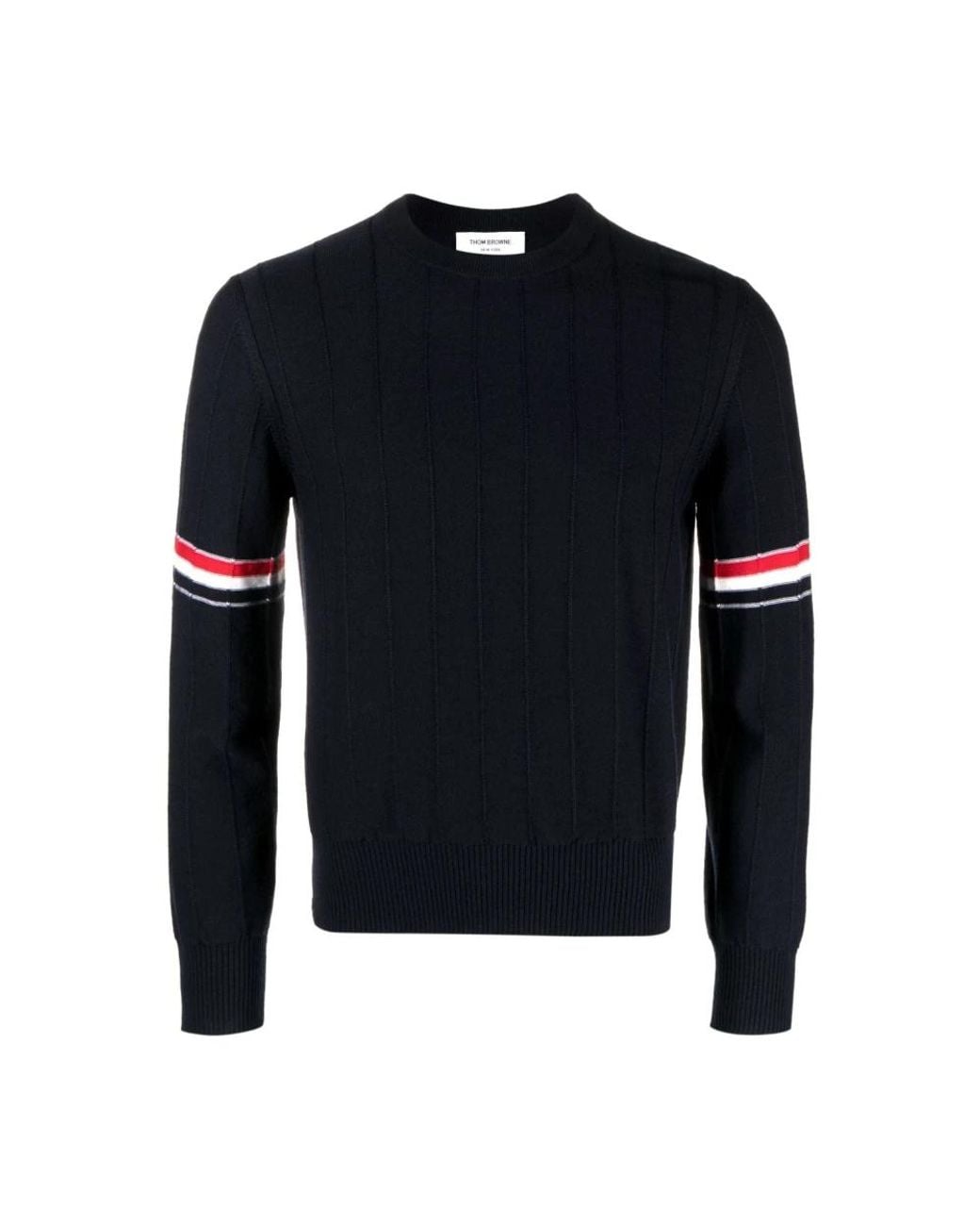 Thom Browne Blue Round-Neck Knitwear for men