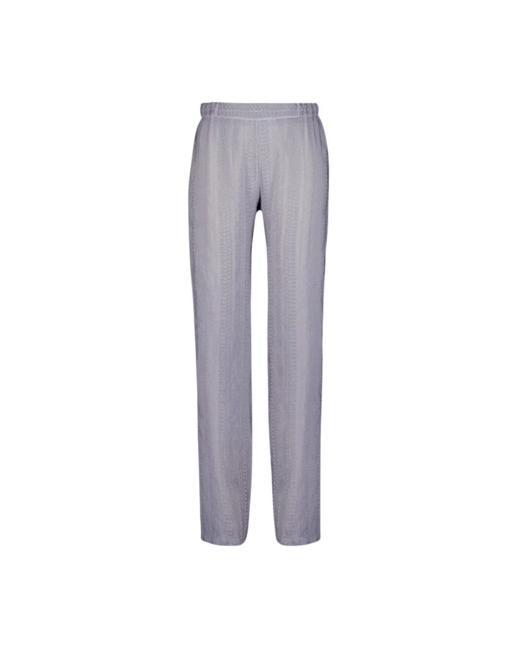 Zeus + Dione Gray Wide Trousers