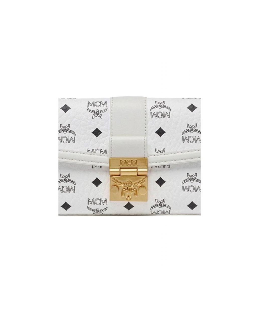 MCM White Shoulder Bags