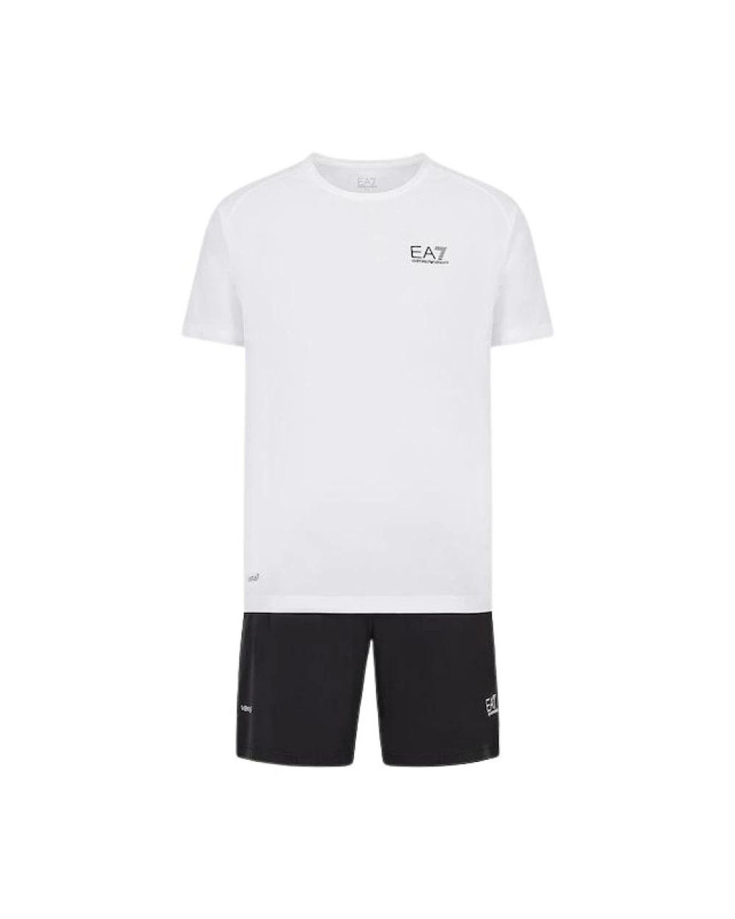 EA7 Training Set in het White voor heren