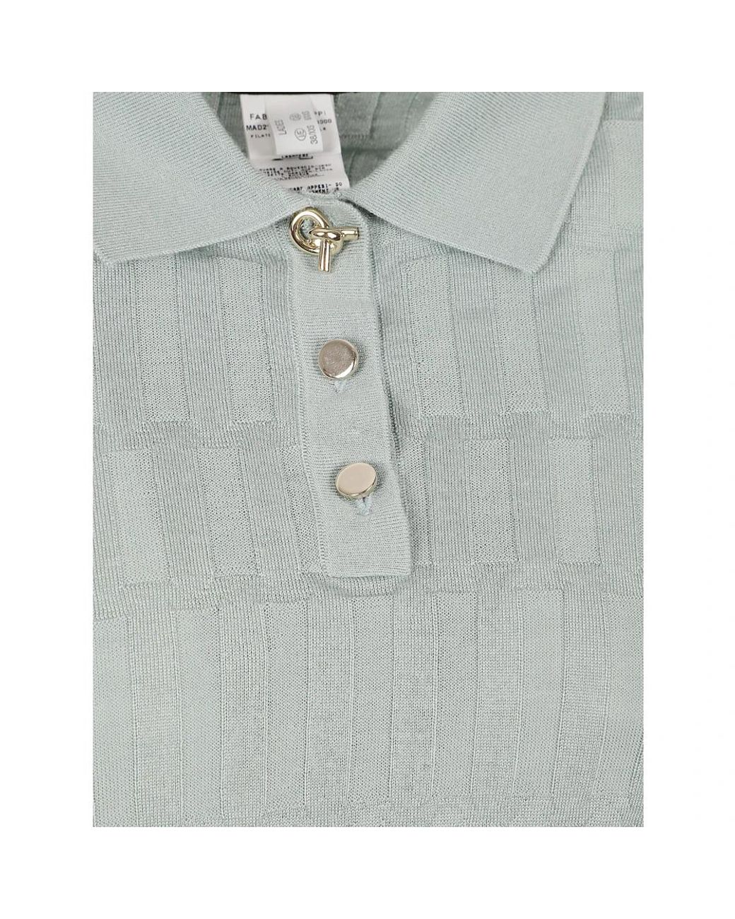 Fabiana Filippi Gray Polo Shirts