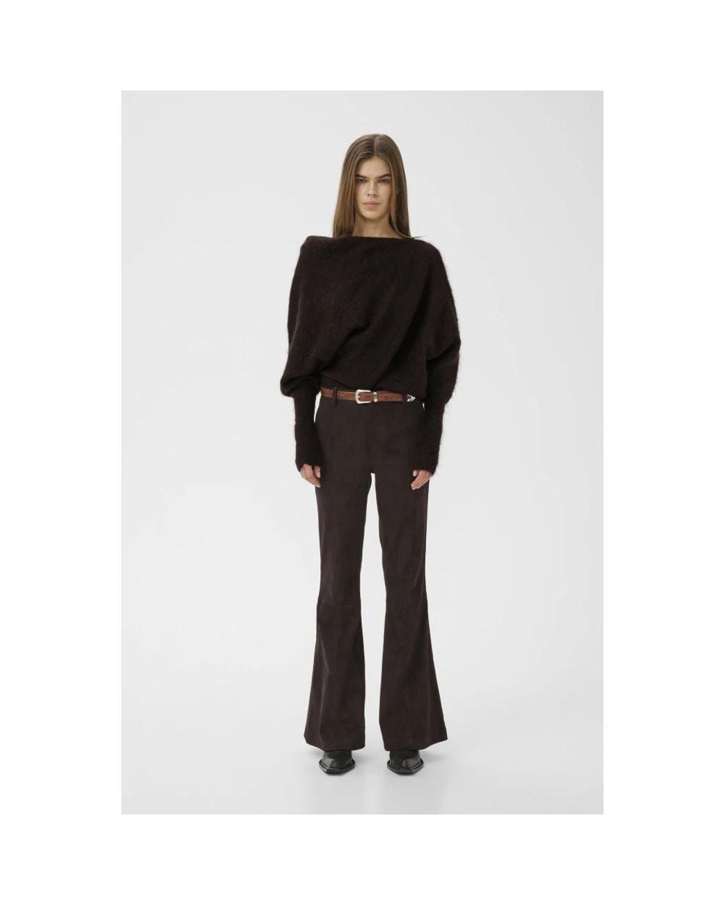 Gestuz Black Round-Neck Knitwear