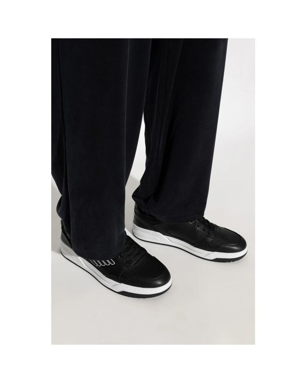 EA7 Black Sneakers for men