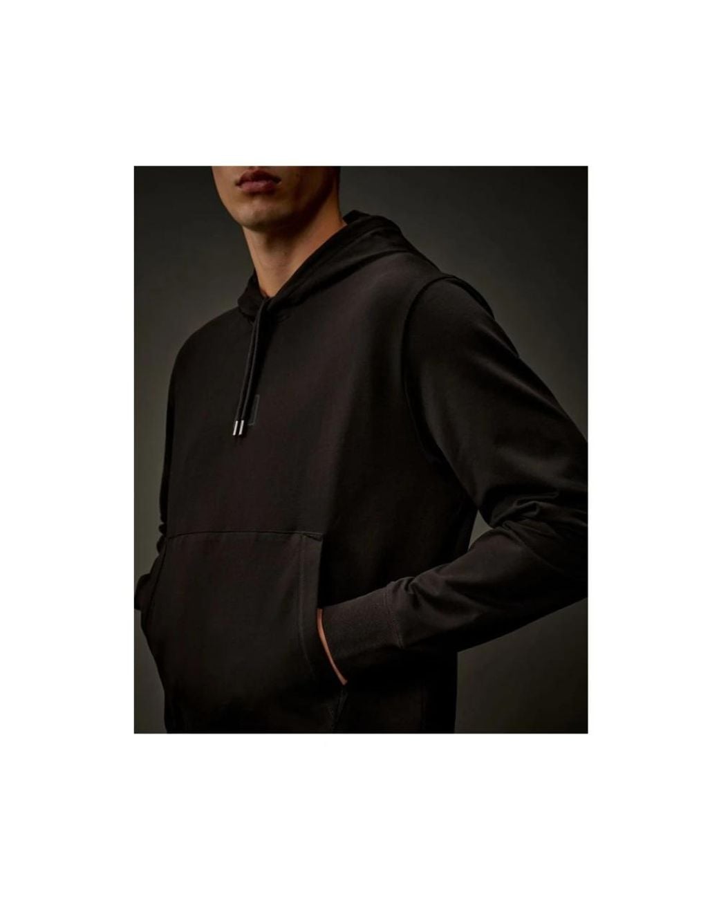 C P Company Black Hoodies for men