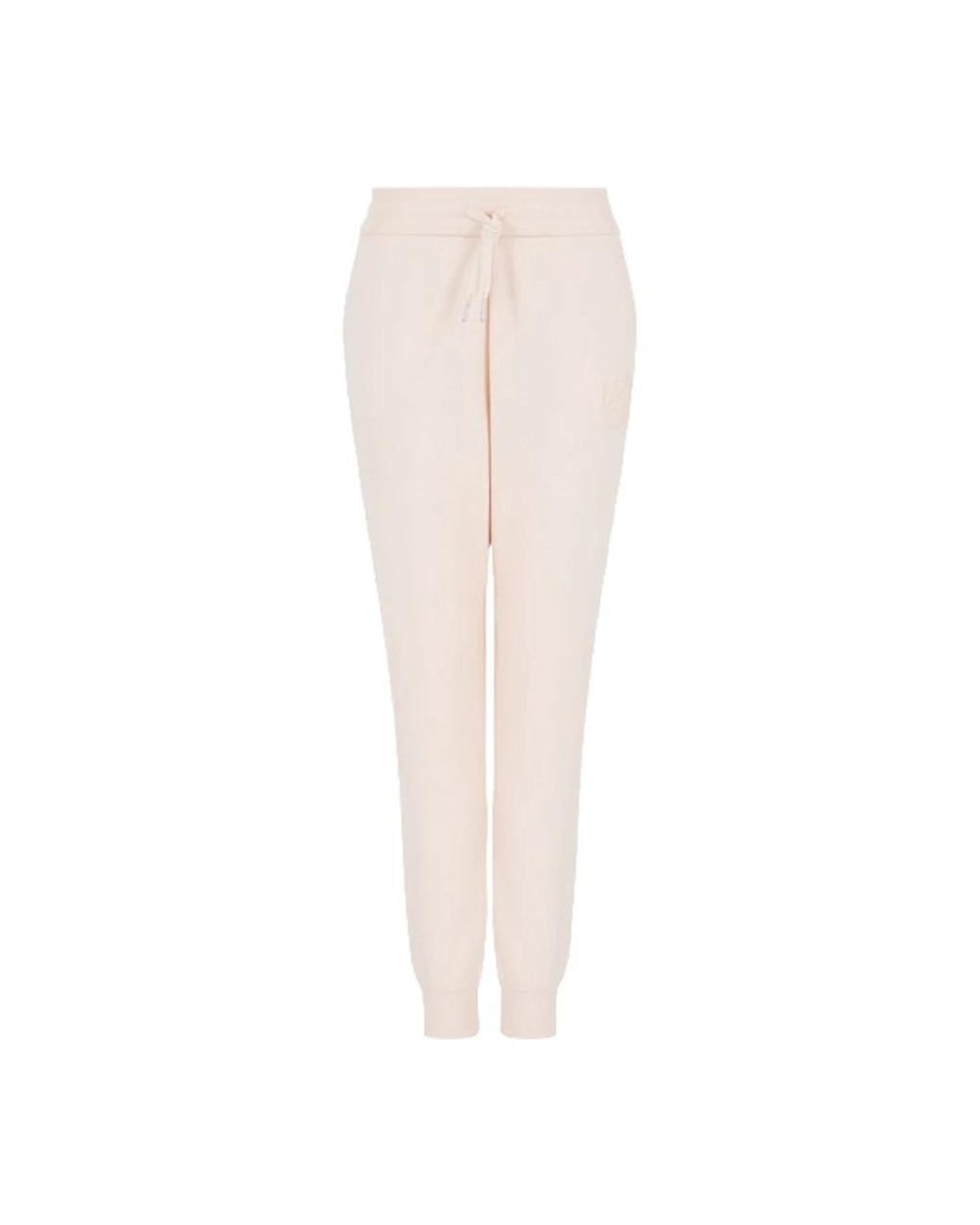 ARMANI EXCHANGE Broeken ,Roze ,Roze Casual Broek in het White