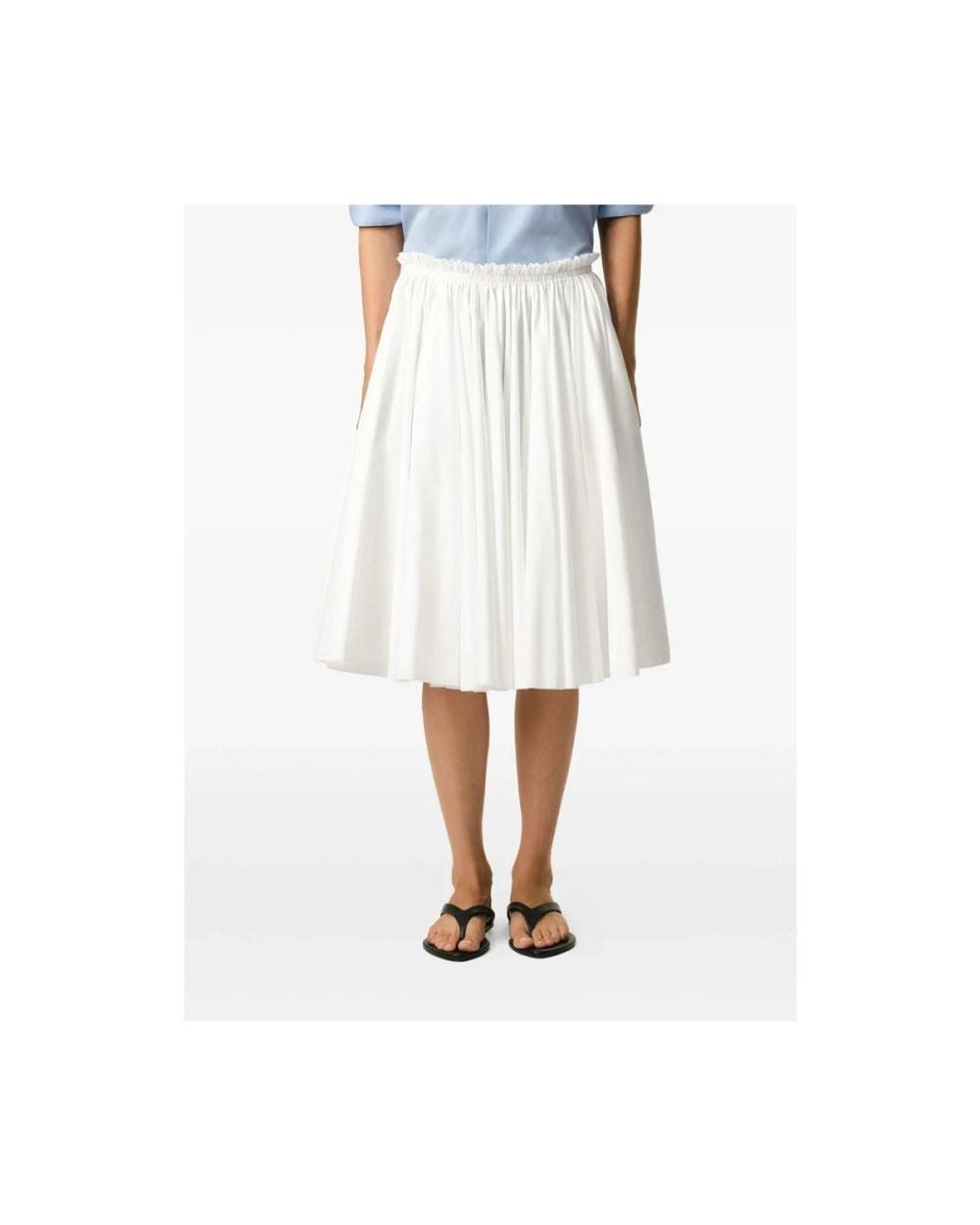AMI White Midi Skirts