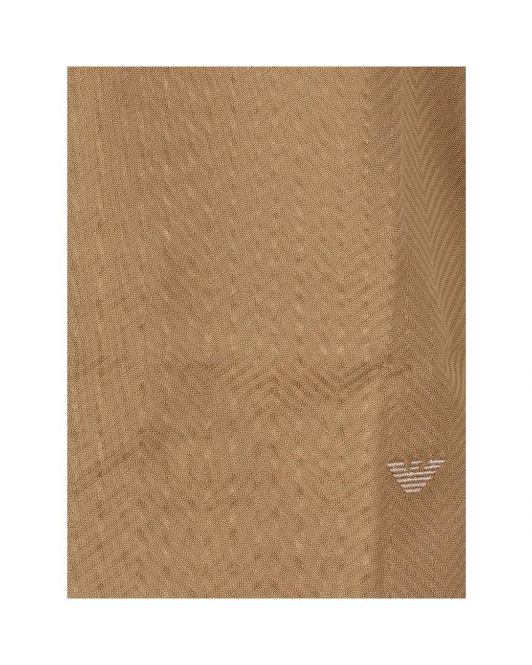 Emporio Armani Natural Polo Shirts for men